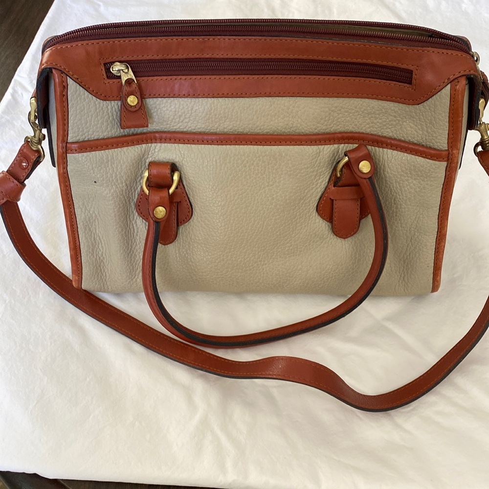 Liz Claiborne double handle handbag